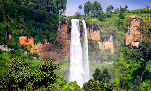 Sipi Falls on Mount Elgon National Park