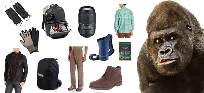 What to Pack for gorilla trekking